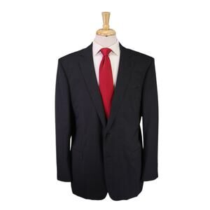 Brooks Brothers Charcoal Gray 2-Btn Wool Suit Madison Fit Explorer 45R